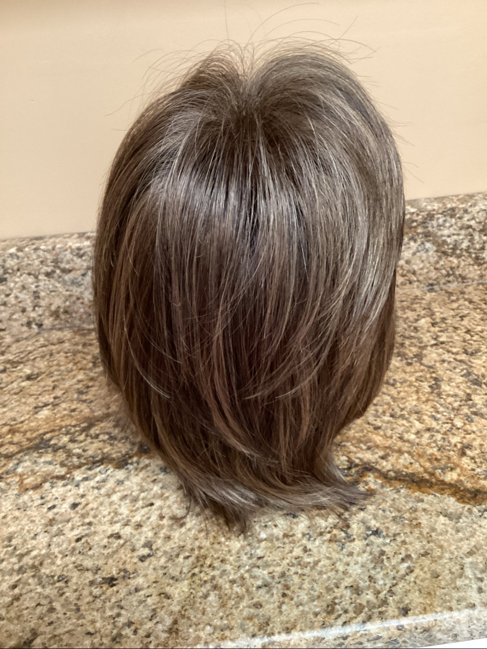 Rene of Paris Bailey Wig in Marble Brown - Picture 4 of 4